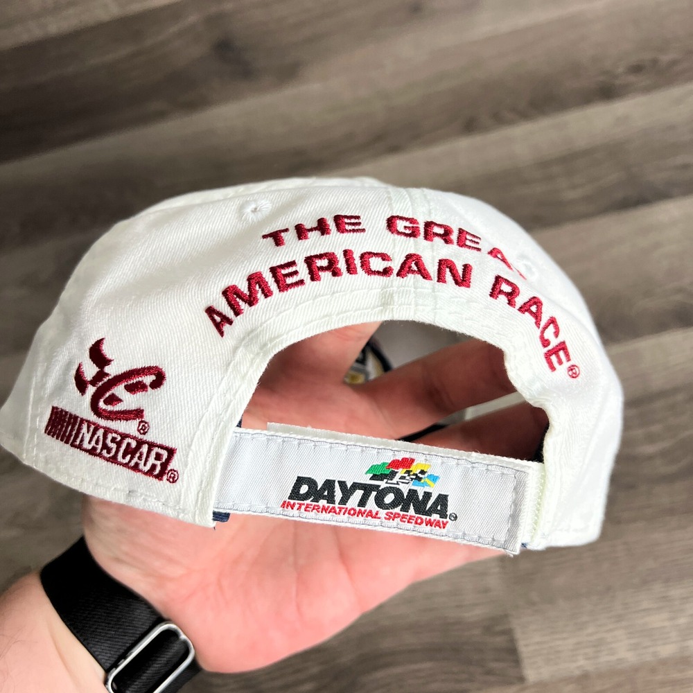 Daytona 500 Hat Adjustable 2008 NASCAR Racing 50 Years Great American Race‎ Flag - Picture 5 of 6